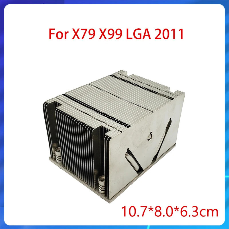 Original สําหรับ X79 X99 LGA 2011 2011-3Pin CPU Server CPU ฮีทซิงค์สี่เหลี่ยมผืนผ้า DIY การปรับเปลี่