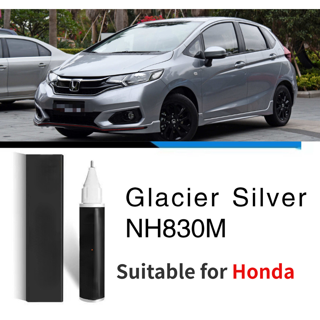 ปากกาเหมาะสําหรับ Honda Silver Touch-up Accord Civic CRV Crown XRV Fit สีเงิน NH737M NH700M NH787M N