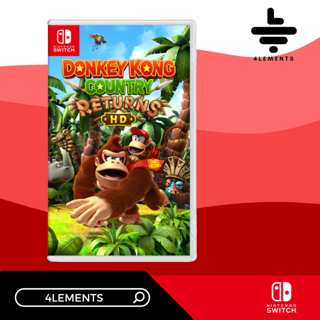 (พร้อมส่ง) SWITCH DONKEY KONG COUNTRY RETURNS HD (GAME) (ENG)