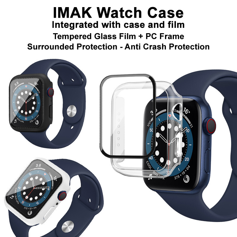 IMAK ฟิล์มกระจก + เคส สำหรับ Apple Watch SE 3