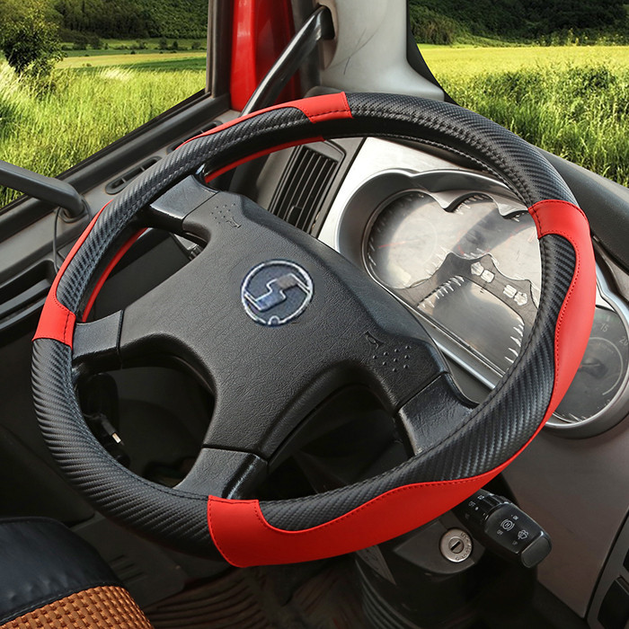 Auto X9X6X3 E6E9 Wing 6 Wing 9 Delong K3000 M/F3000 ฝาครอบพวงมาลัยรถบรรทุกฝาครอบแฮนด์