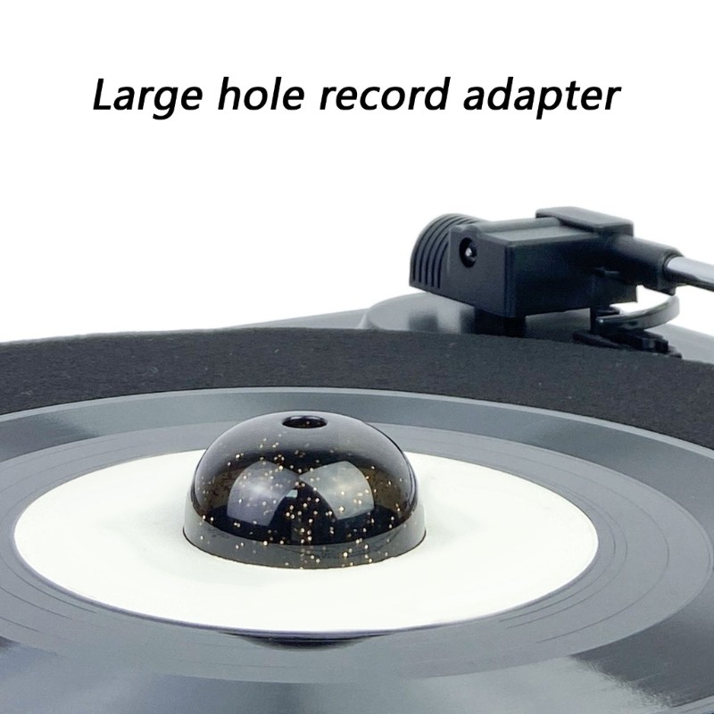 Gonna Turntable Stabilizer สําหรับ LP45 Large Center Hole Vinyls Record Dome Stabilizer