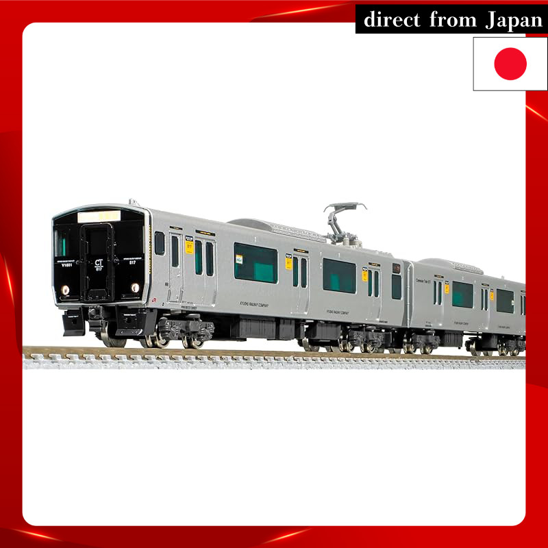 Green Max N Gauge JR Kyushu 817 Series 1600 Type Fukuboku Yutaka Line Selectable Car Number Set Expa