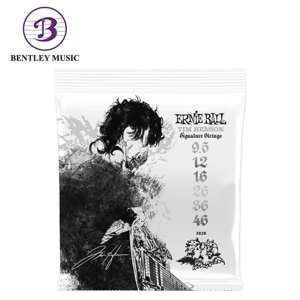 Ernie Ball P03826 Tim Henson Signature สายกีตาร์ไฟฟ้า, เกจ 9.5-46