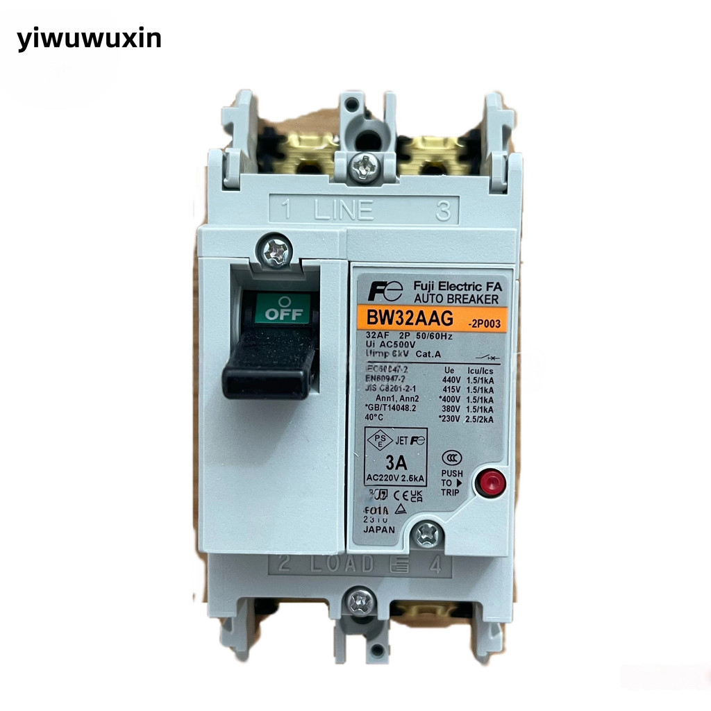 Fuji Circuit Breaker Air Switch fuji BW32AAG 2P 3A 5A 10A 15A 20A 30A 32A