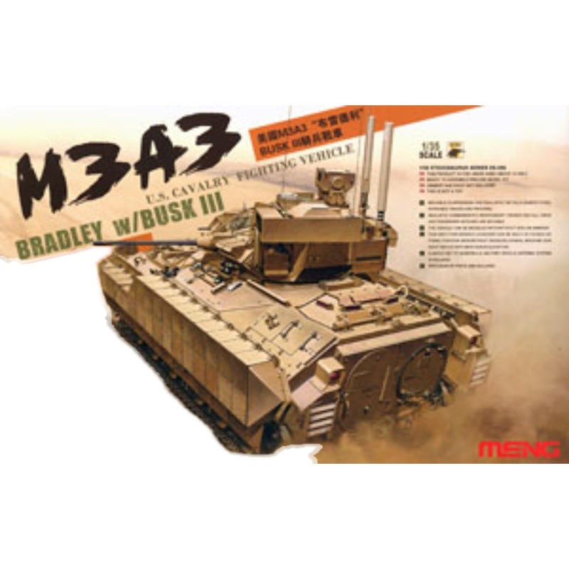 MENG SS-006 US Army M3A3 BUSHKIII "Bradley" Cavalry Chariot
