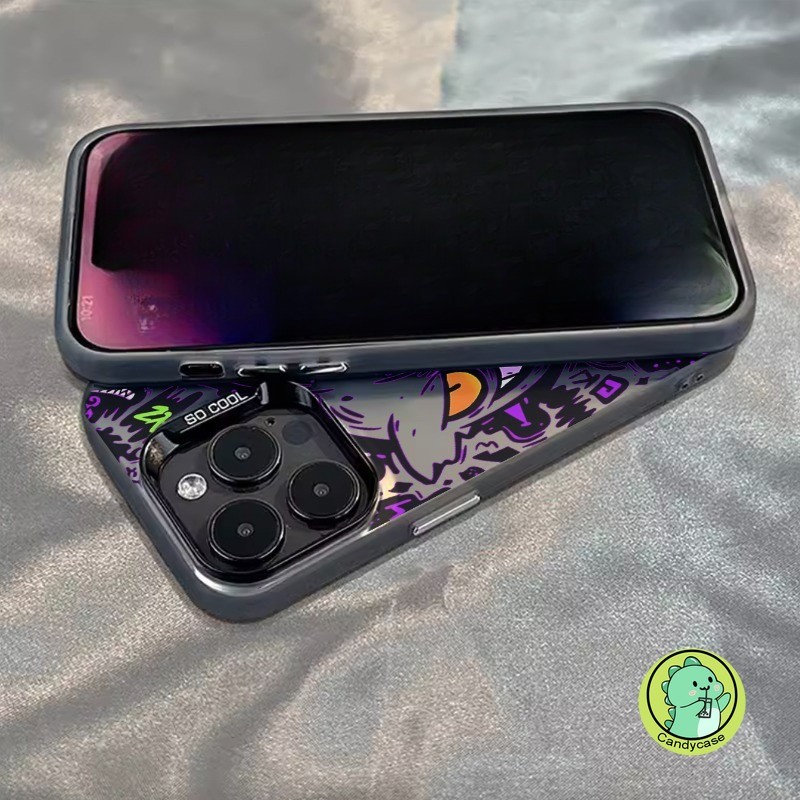 Cool GengarปลอกสําหรับVivo IQOO Neo 10 9 9S Pro Plus 8 7 6 SE 5 5s 5G 4Gน่ารักการ์ตูนPokémon Boy Hardเคสโทรศัพท์ ราคา ถูกที่สุด ดีลบีเคเค แกลเลอรีภาพที่ 3