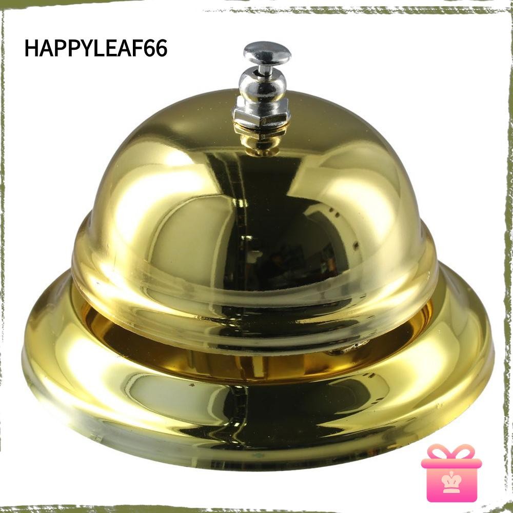 HAPPYLEAF66 Bell Ringers, Gold Call Bell, Kitchen Desktop Call Bell