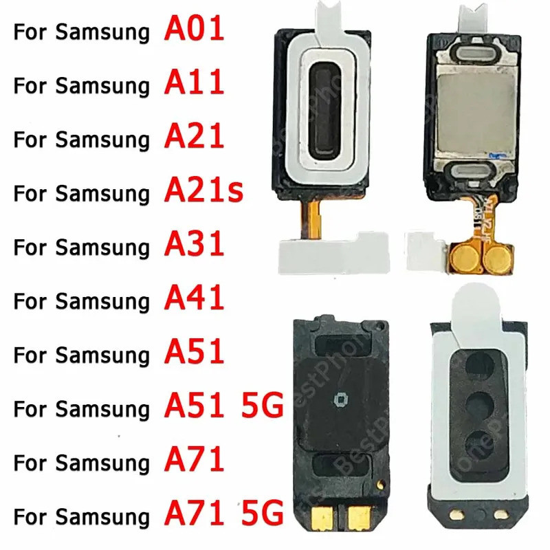 ใหม่หูฟังสําหรับ Galaxy A31 A41 A51 A71 5G A01 A11 A21 A21s ในตัวด้านบนหูลําโพงด้านหน้ารับหูฟัง