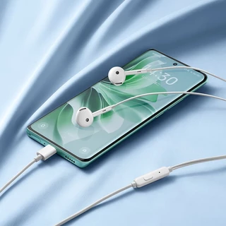 หูฟัง G17 คุณภาพเสียงดี 3.5 มม. มีไมโครโฟนในตัว คุณสมบัติพิเศษ แบรนด์ iOS android อ่านหนังสือ