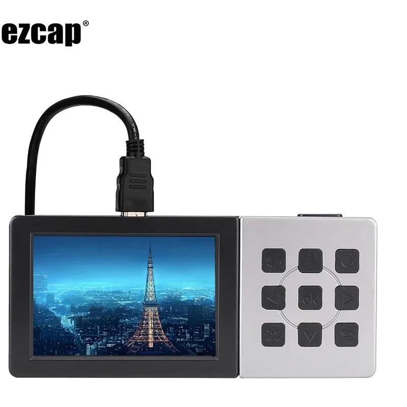 1080p 60fps HDMI Video Capture Card เครื่องบันทึกเกมหน้าจอ Playback Schedule Recording Mic ไม่จําเป็