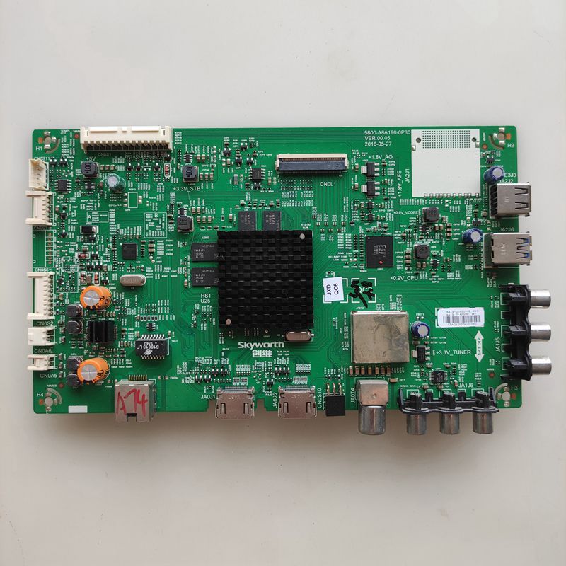 Original Chuangwei 58V6 เมนบอร์ด 5800-A8A190-0P30 พร้อมหน้าจอ RDL580WY (QD0-0002) คลังสินค้าพร้อม