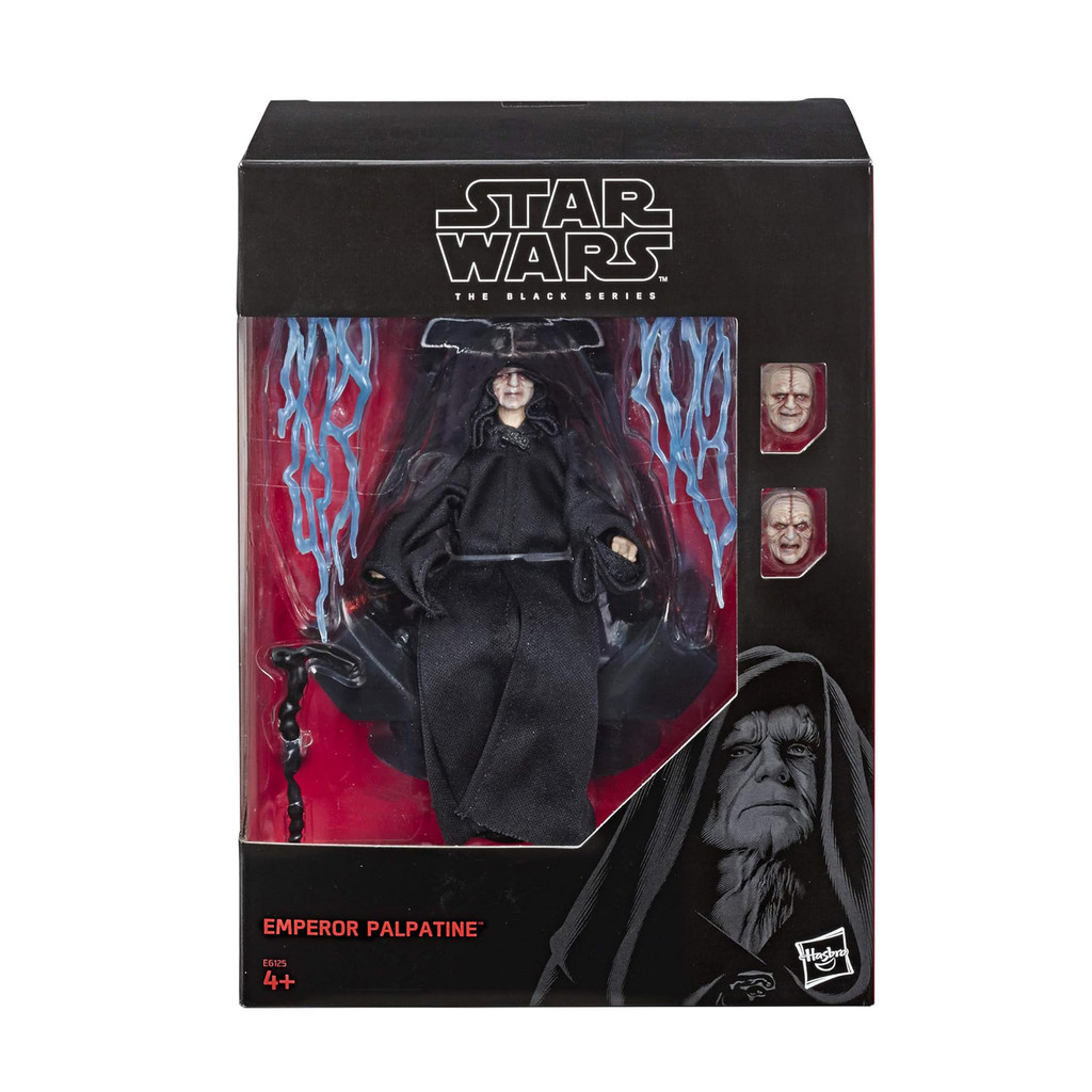 พร้อมสต็อก Star Wars Star Wars Black Series Palpatine Emperor Throne 20 ซม. Action Figure Model