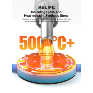 เครื่องมือซ่อมมือถือ RELIFE RL-601Q ขอบแคลมป์เมนบอร์ด จิ๊กแก้วนิรภัย ทนความร้อน 500°C กันไฟฟ้าสถิต กันสนิม