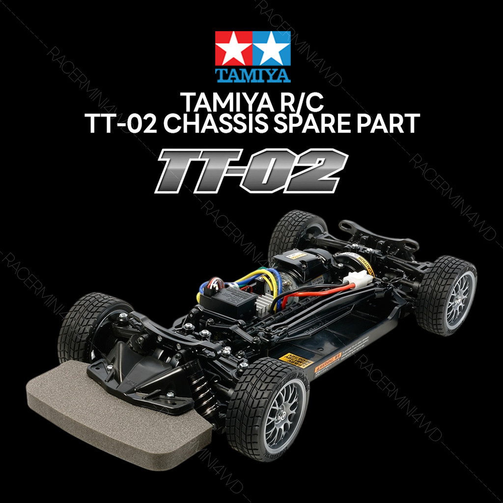 TAMIYA R/C Spare Part for TT-02 Chassis อะไหล่รถบังคับ 51005 51527 51528 51529 51530 51531 51532