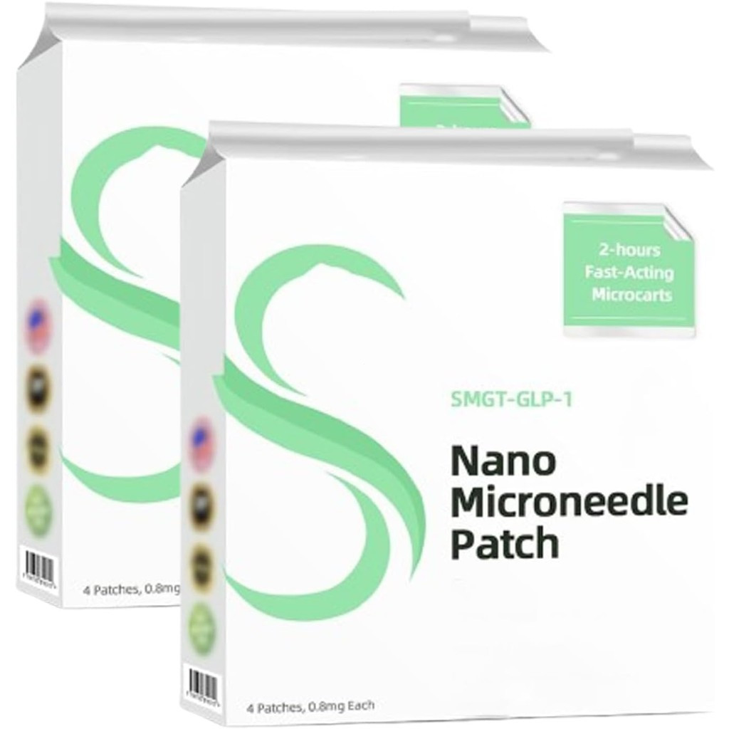 GT-Glp-1 Nano Micro Needle Patch, Nano Micro Needle Patch, Glp-1 Patch for Men Women (2 กล่อง)