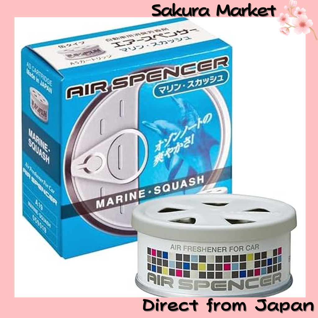 Air Spencer Eikosha Car Air Freshener AS Cartridge Stand-up Refill Marine Squash  [ส่งตรงจากญี่ปุ่น]