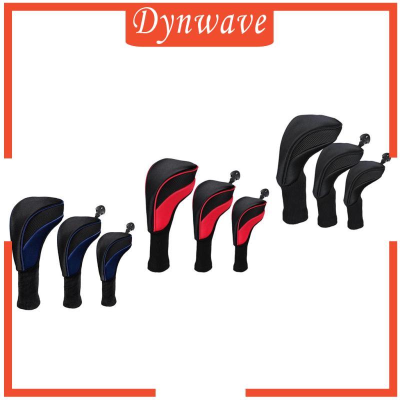 [ไดเวฟ] ผ้าคลุมกอล์ฟคอยาว สีดำ สำหรับ Hybrid ถึง 460cc