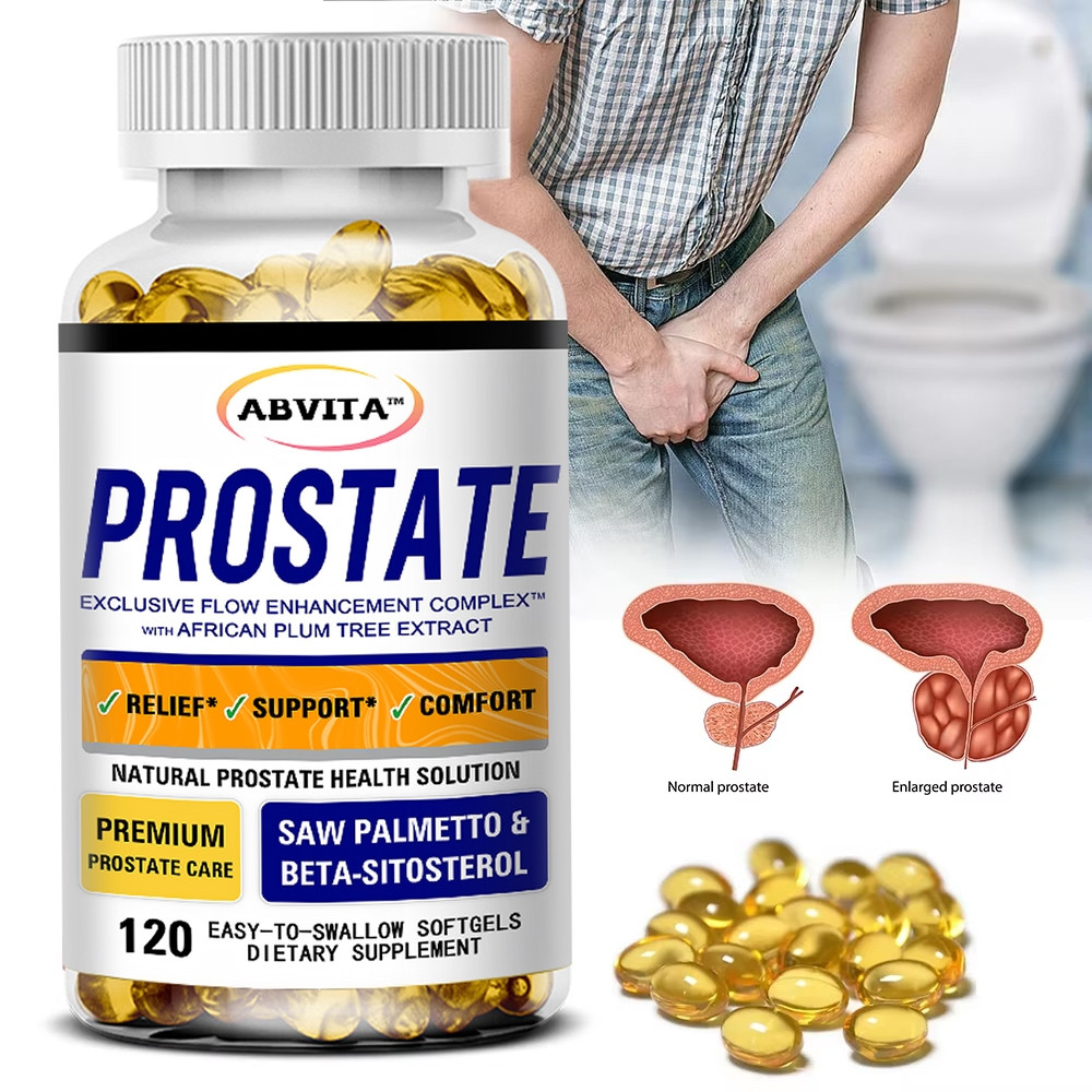 Saw Palmetto Blend - Prostate Health & Hair Support, DHT Blocker - 30/60/120 แคปซูล - เหมาะสําหรับมั