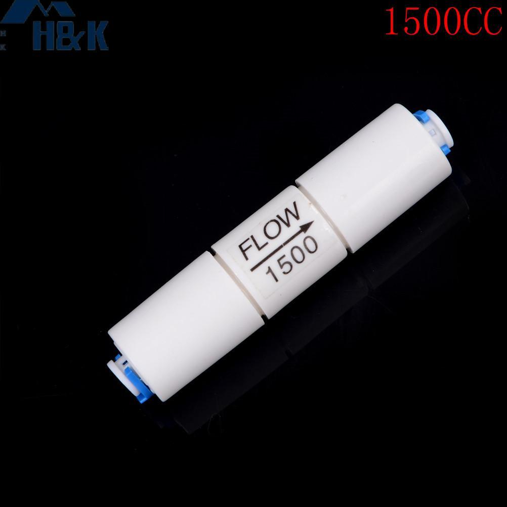 [H&K Oct] 1/4" Flow Restrictor 300CC-1500CC พร้อม Quick Connect สําหรับ RO Reverse Osmosis {th}