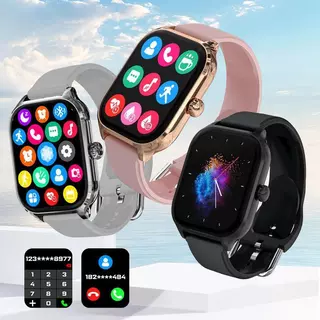 H9 Pro Max , สมาร์ทวอทช์ เครื่องนับก้าว, นาฬิกากีฬ, หน้าจอ2.01, ,เหมาะสำหรับ Android และ iOS นาฬิกา smart watch