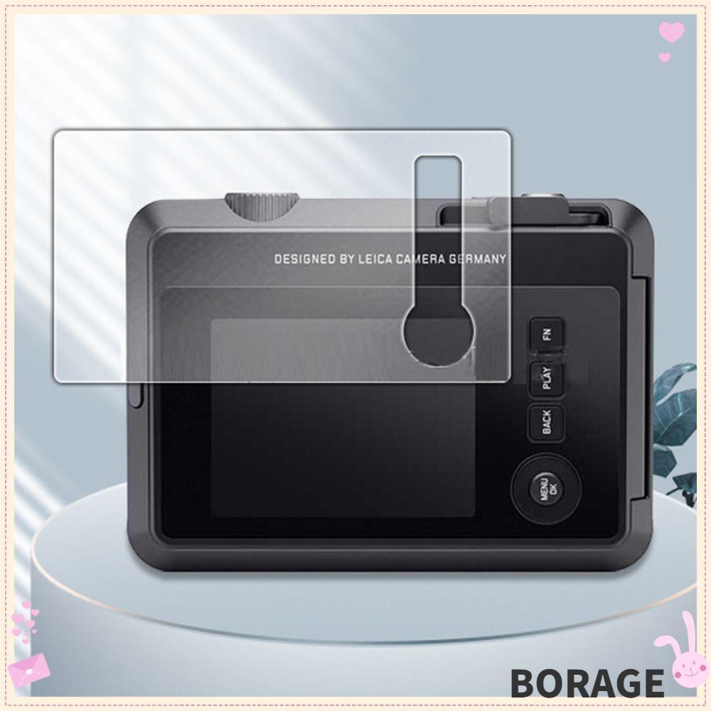 ฟิล์มกันรอยหน้าจอ BORAG, ความแข็ง 9H 2.5D ฟิล์มป้องกันกล้องทันที, ป้องกันลายนิ้วมือป้องกันรอยขีดข่วน