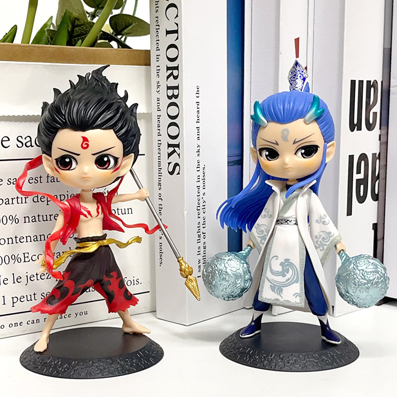 คุณภาพสูงประณีต Edition Nezha Ao Bing Haohai ภาพยนตร์ Merchandle Ao Bing Mo Tong ลูกตุ้มตุ๊กตาของเล่