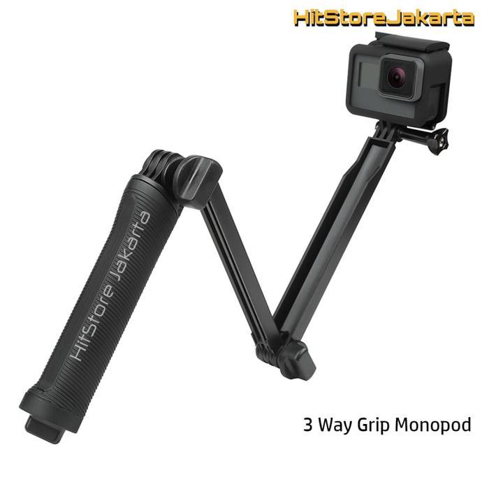 โฟนแล็บซ์ | 3 Way Monopod GoPro SJCAM Brica BPro Xiaomi Yi Kogan อุปกรณ์เสริม