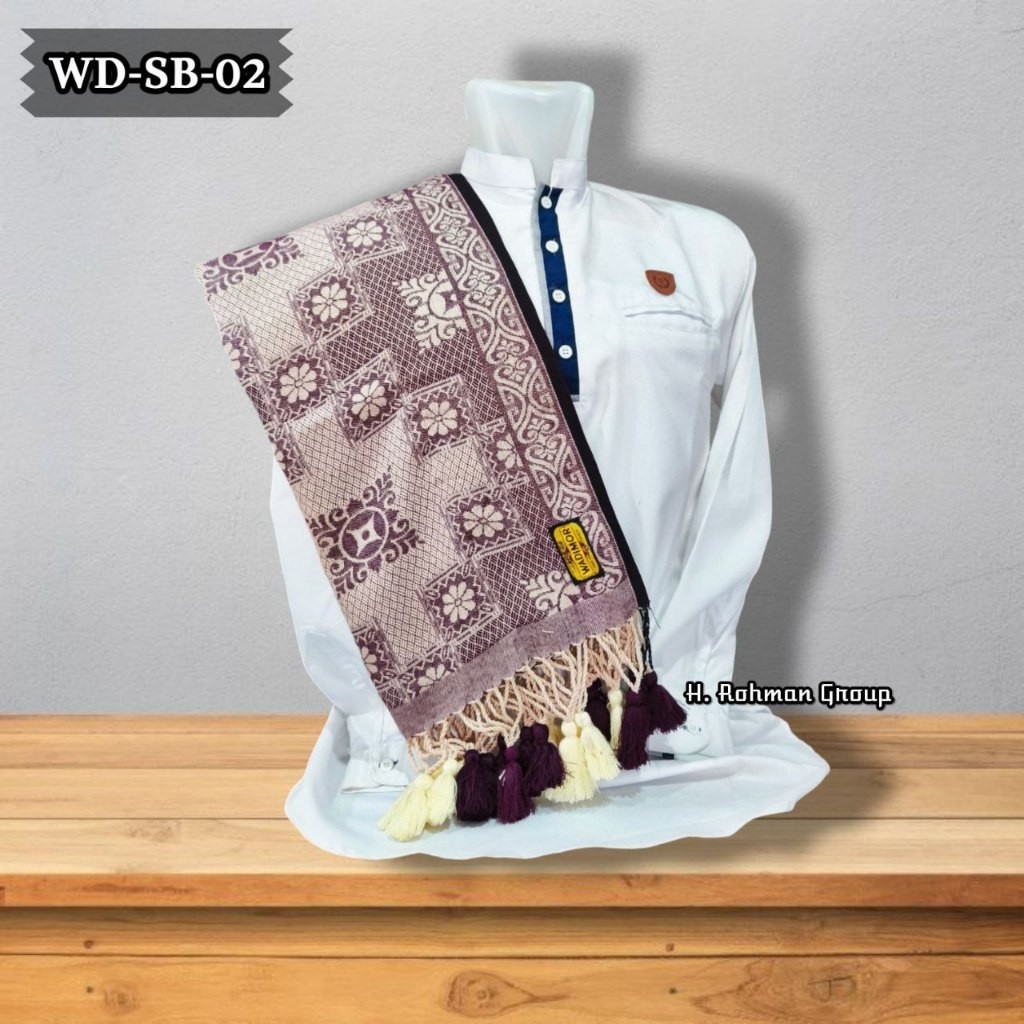 Kashmiri Turban Jacquard ผู้ชายมุสลิมโดย Malangbong Sekarwangi Arabic Turban Hajj Turban Eid Turban 