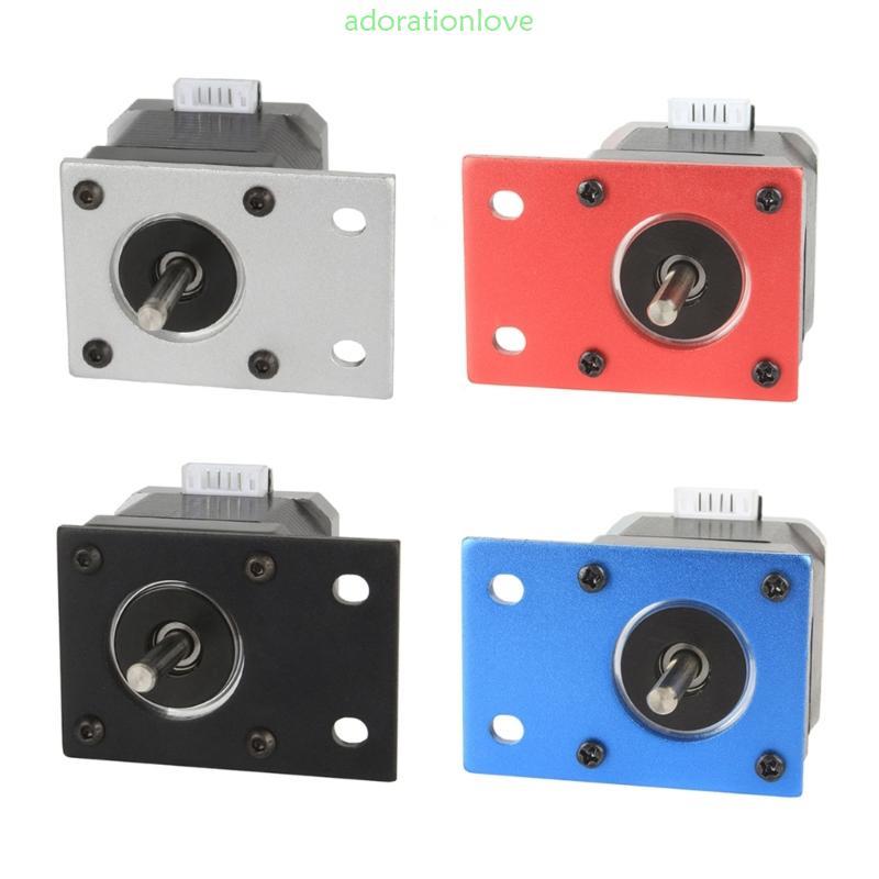 อดอร์ 42 สเต็ปเปอร์ มอเตอร์ยึดแผ่นยึดอลูมิเนียมเหมาะกับโปรไฟล์ 2020 2040