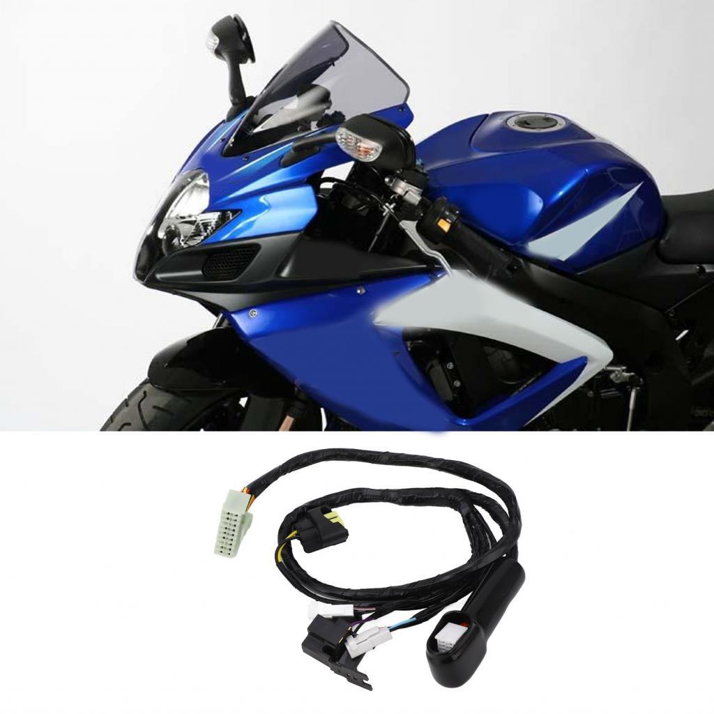 ไฟหน้าเมตรลวด Loom ไฟหน้าความเร็วเครื่องวัดสายไฟมาตรฐาน OE สำหรับ GSXR600 GSXR750