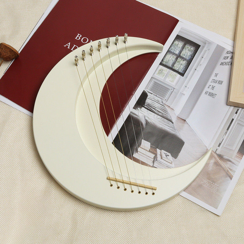 Crescent lyre เปียโน Meniscus Half Moon lyre เปียโน Moon Mini lyre lyre Niche เครื่องดนตรี20251023