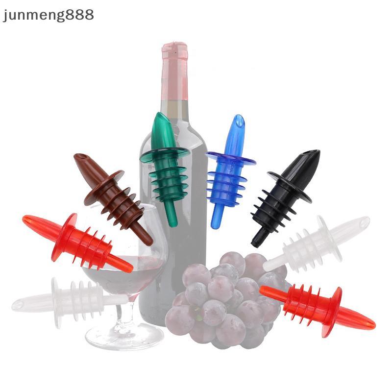 Junmeng888 10PCS ฟรี-Flow ขวดเหล้า Pourer ขวดพลาสติก Pour Liquor Spouts Bar อุปกรณ์ไวน์ Nice