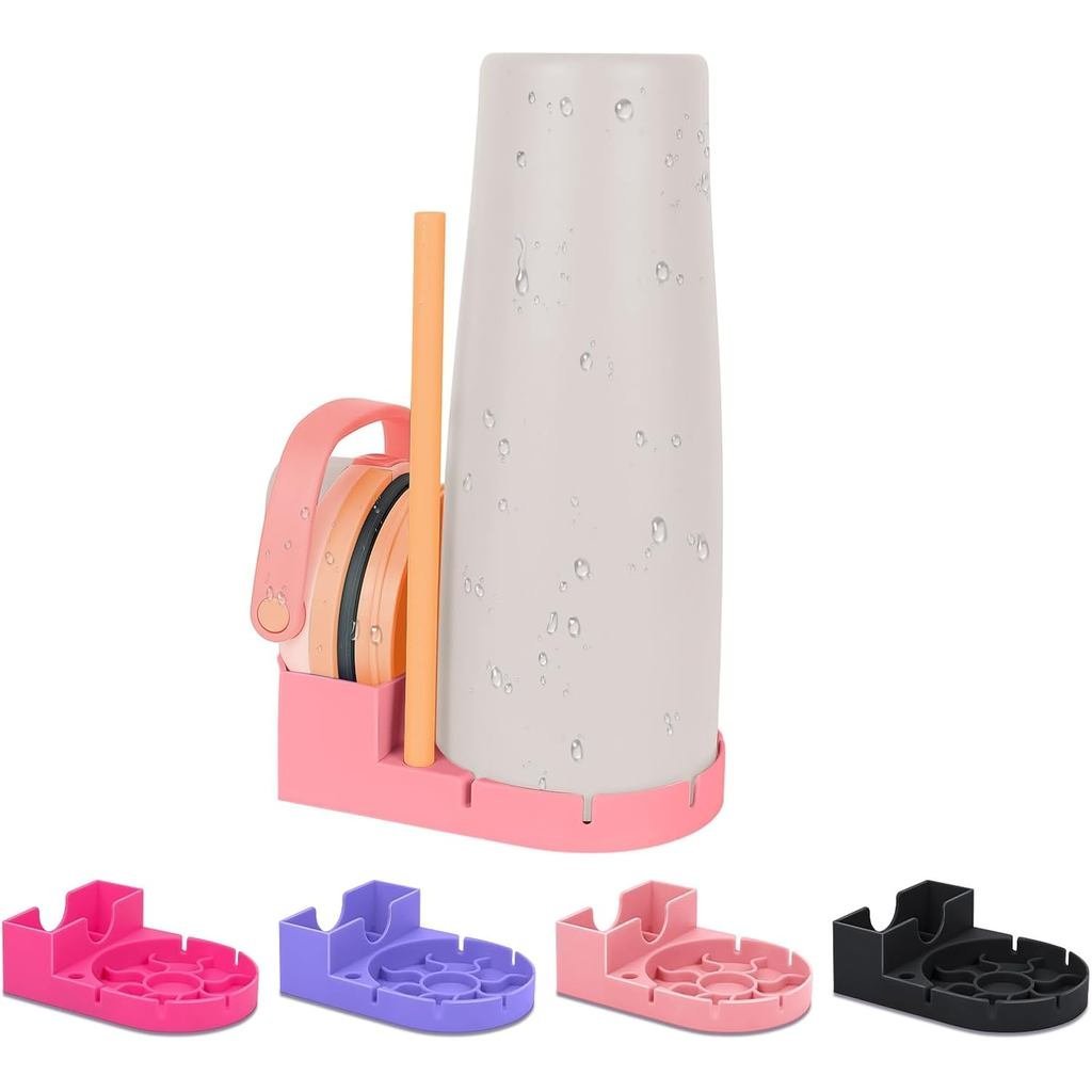 ราวตากขวดเข้ากันได้กับ Owala 30oz & 40oz FreeSip Sway Bottles & Tumblers,ฝาปิด & Straw Water Bottle Drying Rack สําหรับ Owala Freesip Sway, Quick และ Thorough Dryer Holder