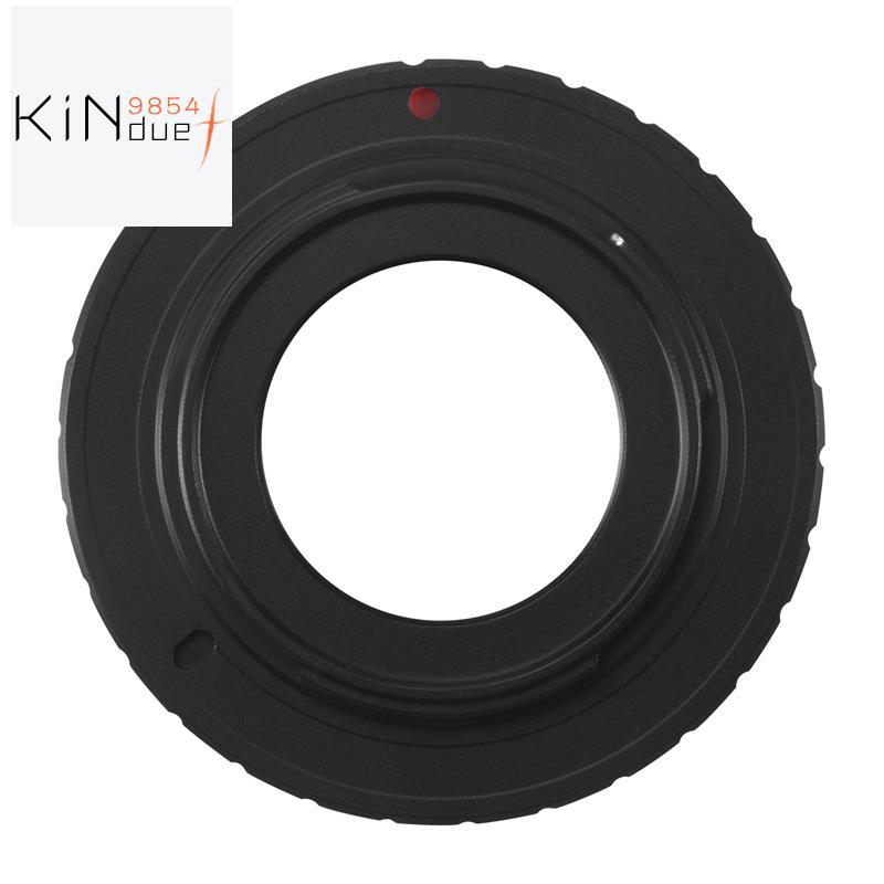 สีดํา 16 มม.C-Mount Cine เลนส์ภาพยนตร์สําหรับ 1 Mount J1 V1 J2 V2 J3 V3 J4 กล้องเลนส์อะแดปเตอร์แหวน 
