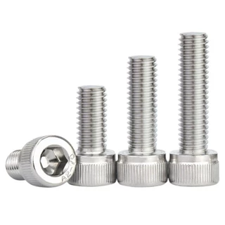 หัวจม สแตนเลส 304 น็อต สกรู เกลียวมิล M5/M6/M8 * L = 6-200 มม. 【ZHX-MLX-MB-1】