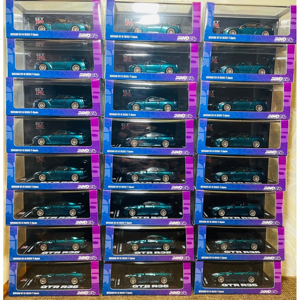 INNO 1: 64 Chameleon GTR (R35) T-SPEC ใหม่เอี่ยมยังไม่ได้เปิด, จัดส่งฟรี Non-Remote 64 Scale Alloy C