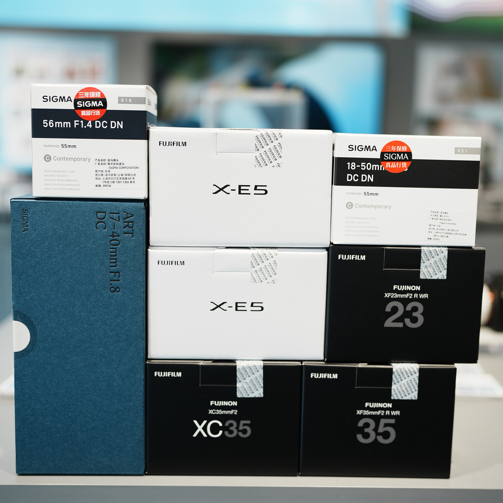 ยี่ห้อใหม่พร้อมสต็อกจีน Fuji X-E5 Range Axis Retro Beauty vlog วิดีโอกล้อง Mirrorless กล้อง Fuji XE5