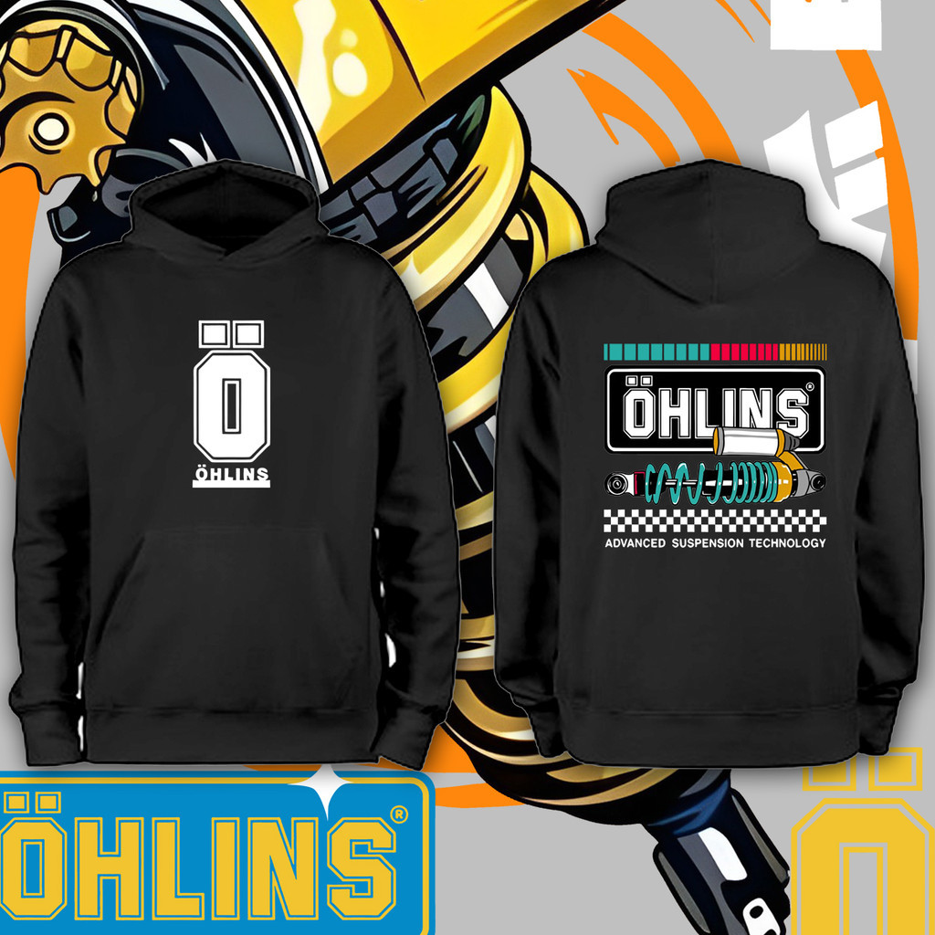 bS7U //Hoodies, Racing Line, OHLINS Fastlane, เสื้อฮู้ดชาย/หญิง!S-5XL