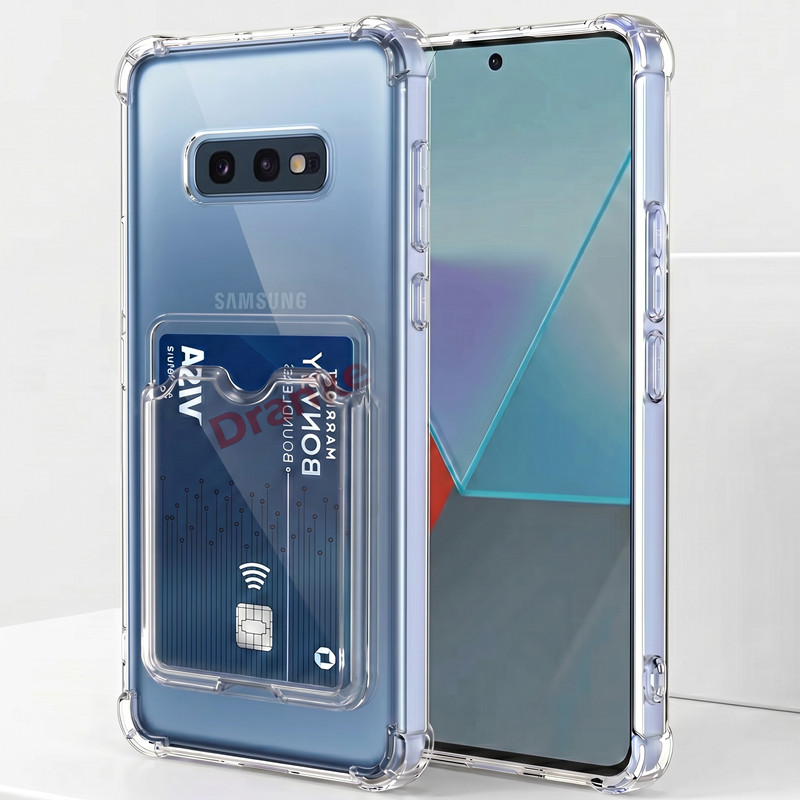 สําหรับ Samsung Galaxy S10e 5.8 นิ้ว SM-G970F G970U G970N G970W G970X ยืดหยุ่นกึ่งโปร่งใสซิลิโคน Ant