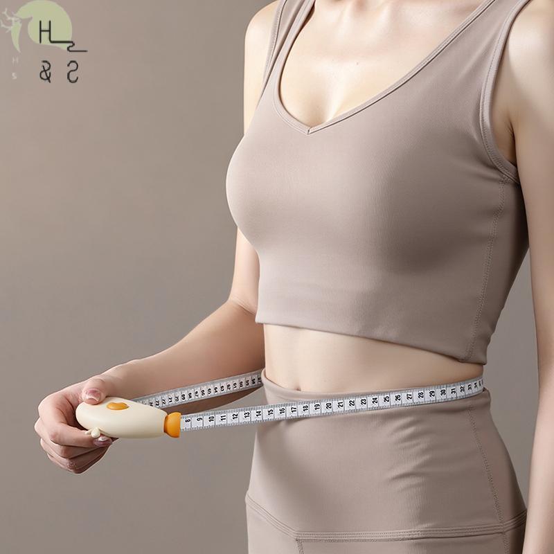 [ชม.&ส] เทปวัดแม่เหล็กหดอัตโนมัติ 150 ซม. สําหรับเอวแขนขาหน้าท้องหัววัดร่างกายเย็บตัดเสื้อเครื่องมือ {ไทย}