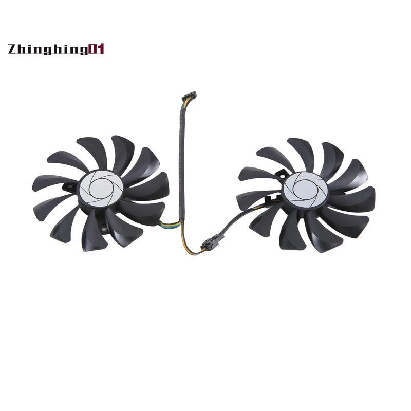 Zhinghing01gNew 1 คู่พัดลมการ์ดกราฟิก 85 มม.H9010H12F-Z 4Pin Cooler พัดลมสําหรับ Gtx 1060 Oc 6G Gtx 