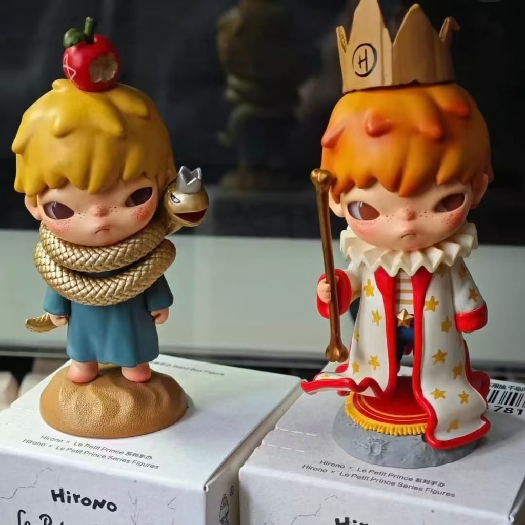 Popmart Hirono Rose King เจ้าชายน้อย HIRONO 手办 盒 礼物 LT9I