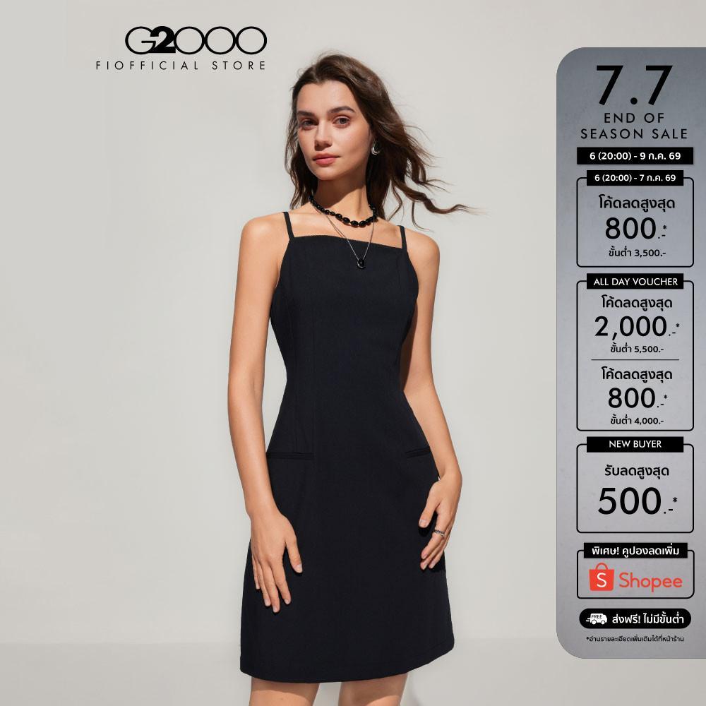 G2000 เดรสสำหรับผู้หญิง Fitted Shape รุ่น 5123108599 BLACK