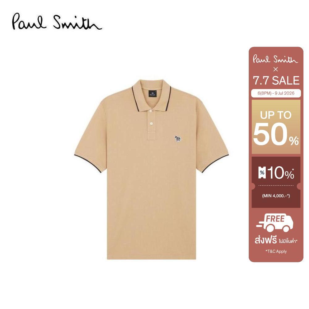 Paul Smith เสื้อโปโลเชิ้ตผู้ชาย รุ่น M2R-150LZ-V21580-62 สี Brown