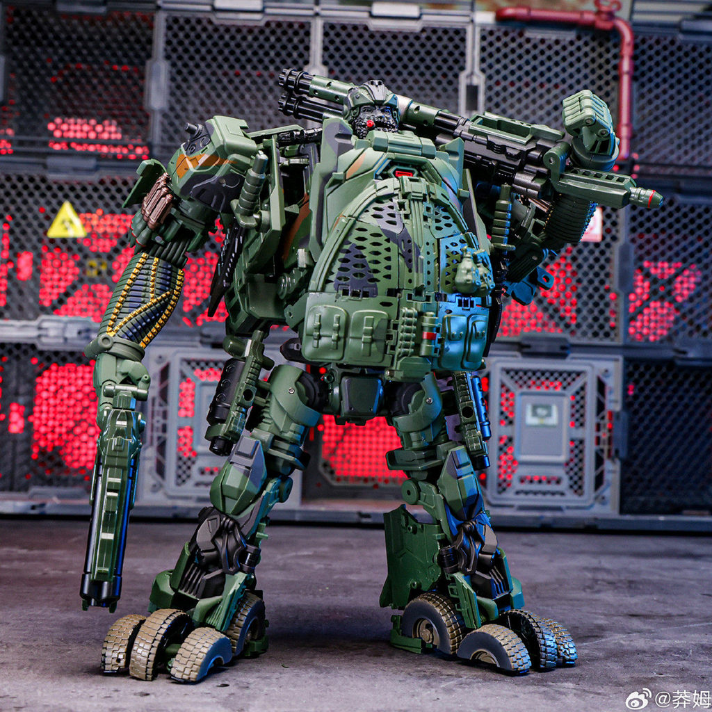 Mecha Mecha Mecha Model Deformation Toy Robot Detective M02 Movie 4 Armored Chariot Repair ของแท้อาว