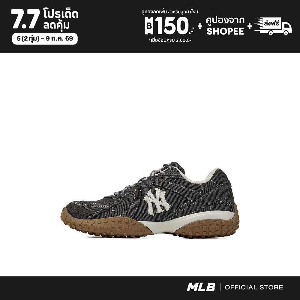 MLB  ยูนิเซ็กซ์ Trophy Low Denim รุ่น 3ASXTM16N 50BKL สีดำ