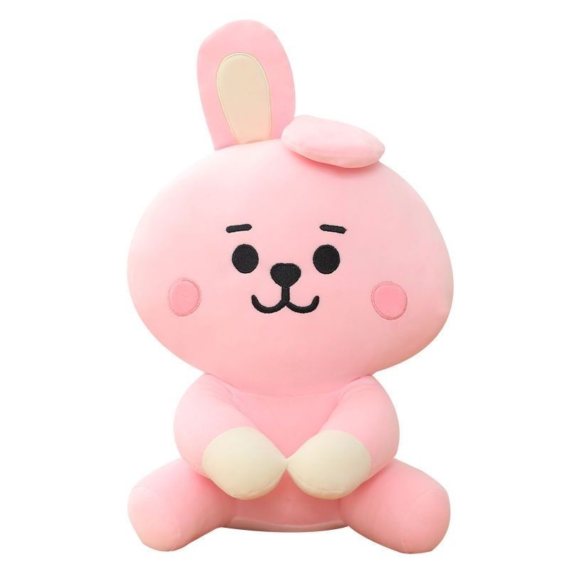 เกาหลี เกาหลี BT21 BTS นั่งตุ๊กตาตุ๊กตาตุ๊กตาตกแต่งของเล่น BTS สาวของขวัญ 7.4