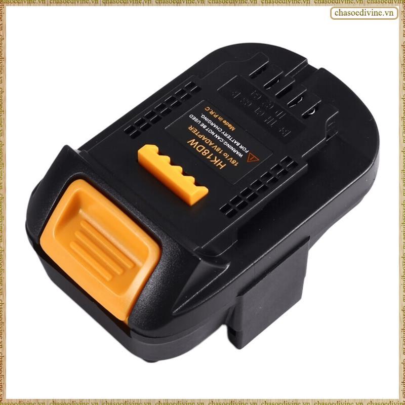 [KYOGX] HK18DW อะแดปเตอร์แบตเตอรี่สําหรับ / 18V Li-Ion แบตเตอรี่แปลงสําหรับ 18/20V Li-Ion แบตเตอรี่เ