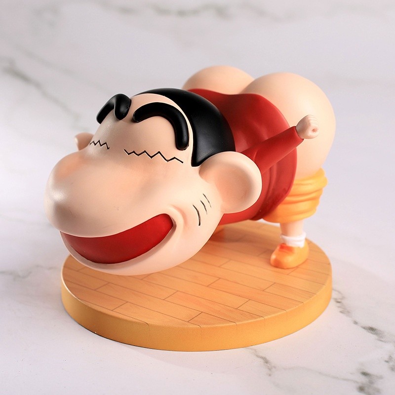 รุ่น Q Crayon Shin-Chan Bath Shin-Chan Dew PP Shin-Chan เครื่องประดับตกแต่งเดสก์ท็อป